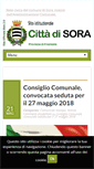 Mobile Screenshot of comune.sora.fr.it